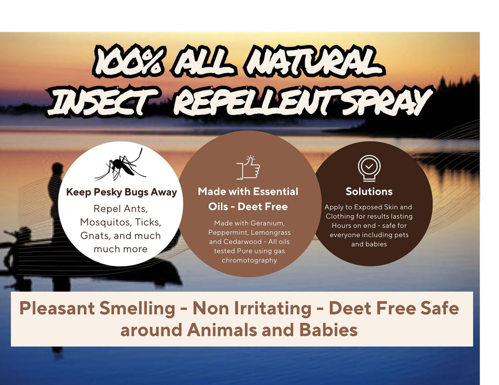 Natural Insect Repellent Made In Maine for Mosquitoes & Biting Insects